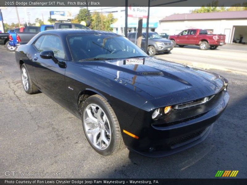 Pitch Black / Black 2015 Dodge Challenger SXT Plus