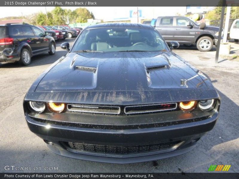 Pitch Black / Black 2015 Dodge Challenger SXT Plus