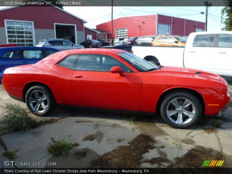 TorRed / Black 2015 Dodge Challenger SXT