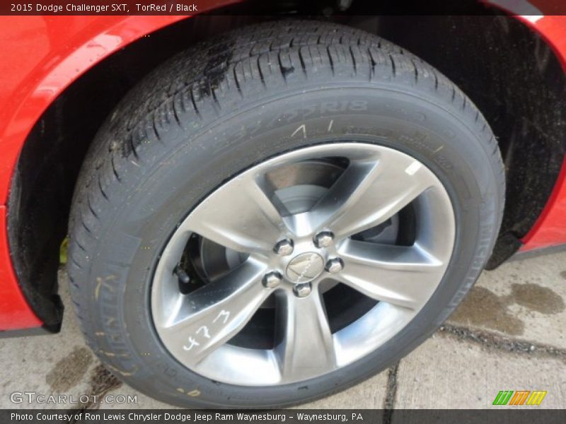 TorRed / Black 2015 Dodge Challenger SXT