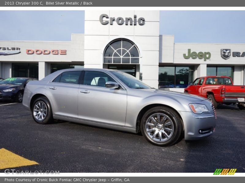 Billet Silver Metallic / Black 2013 Chrysler 300 C