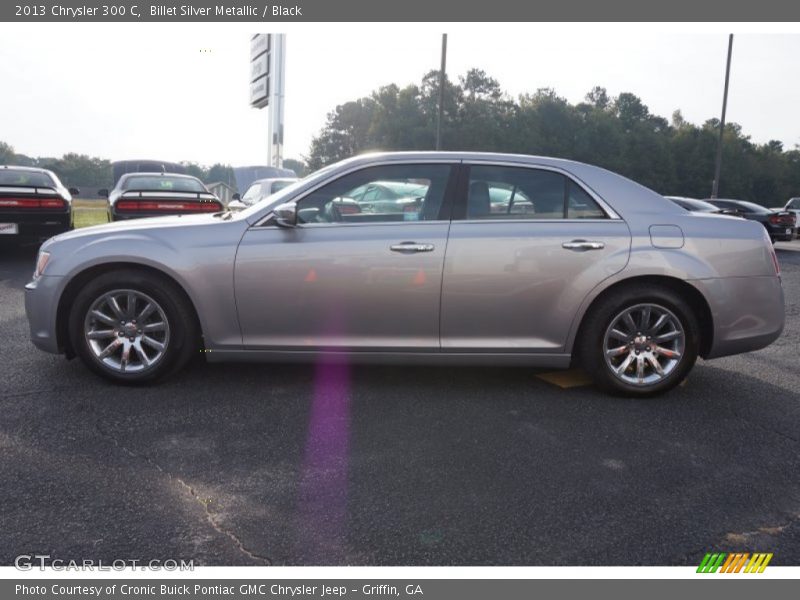 Billet Silver Metallic / Black 2013 Chrysler 300 C