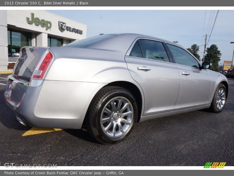 Billet Silver Metallic / Black 2013 Chrysler 300 C