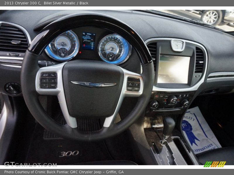 Billet Silver Metallic / Black 2013 Chrysler 300 C