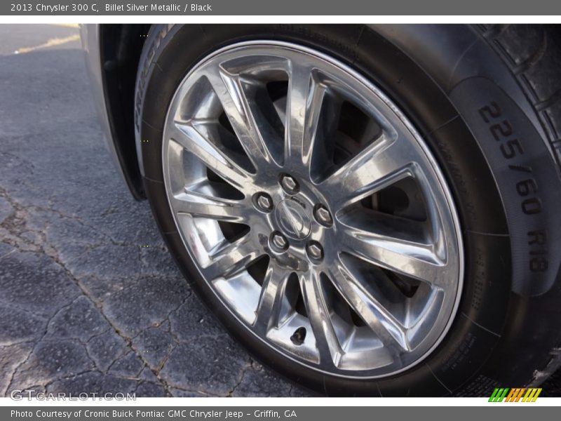 Billet Silver Metallic / Black 2013 Chrysler 300 C