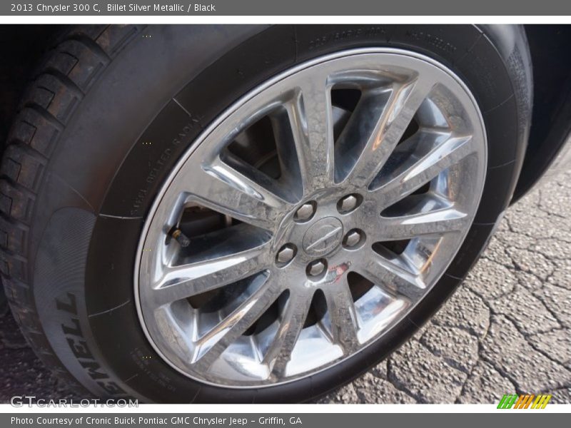 Billet Silver Metallic / Black 2013 Chrysler 300 C