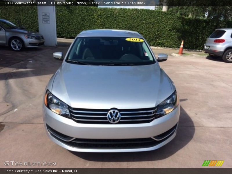 Reflex Silver Metallic / Titan Black 2014 Volkswagen Passat 1.8T Wolfsburg Edition