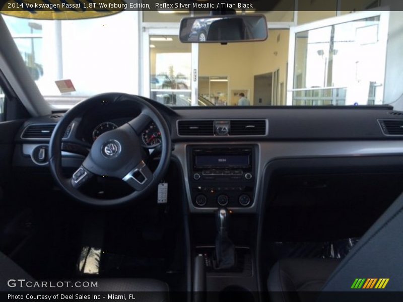 Reflex Silver Metallic / Titan Black 2014 Volkswagen Passat 1.8T Wolfsburg Edition