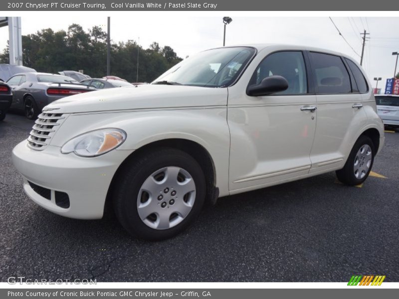 Cool Vanilla White / Pastel Slate Gray 2007 Chrysler PT Cruiser Touring