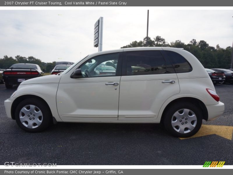 Cool Vanilla White / Pastel Slate Gray 2007 Chrysler PT Cruiser Touring