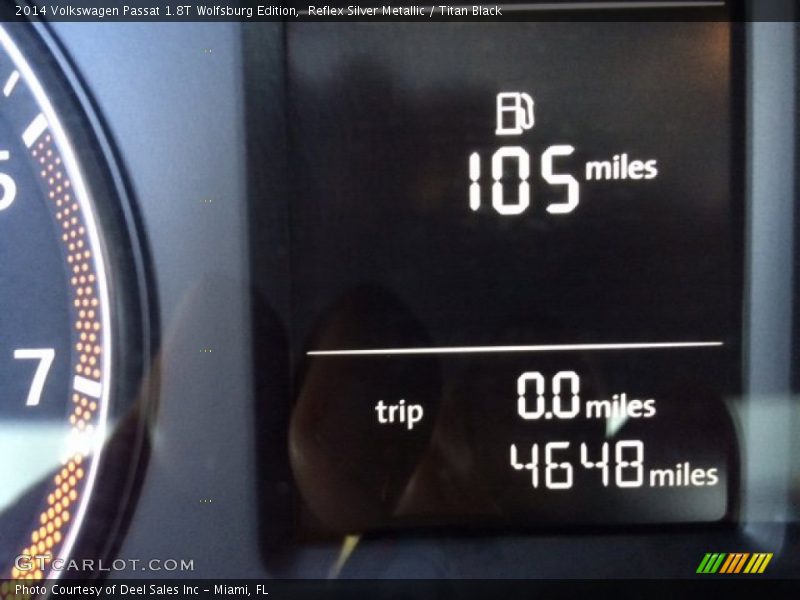 Reflex Silver Metallic / Titan Black 2014 Volkswagen Passat 1.8T Wolfsburg Edition