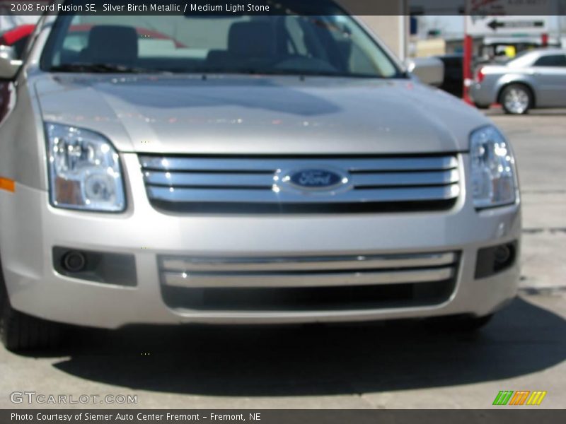 Silver Birch Metallic / Medium Light Stone 2008 Ford Fusion SE