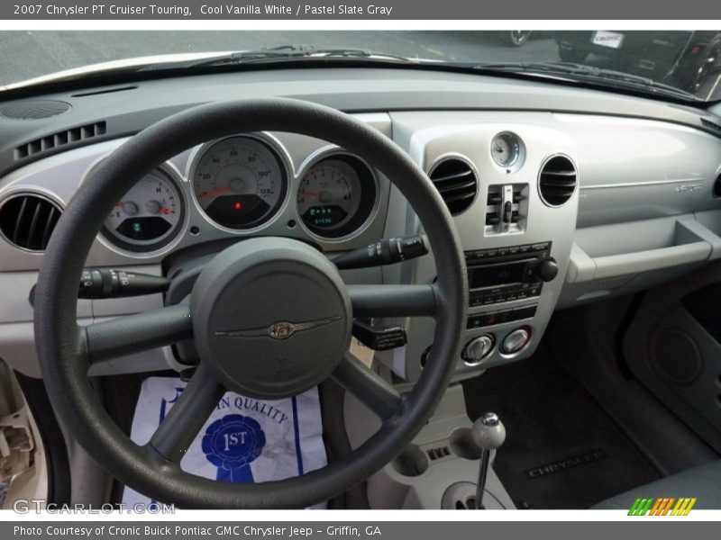 Cool Vanilla White / Pastel Slate Gray 2007 Chrysler PT Cruiser Touring