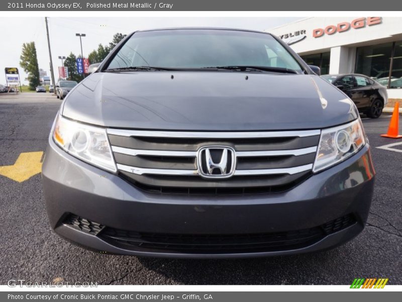 Polished Metal Metallic / Gray 2011 Honda Odyssey EX