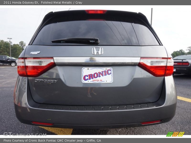 Polished Metal Metallic / Gray 2011 Honda Odyssey EX