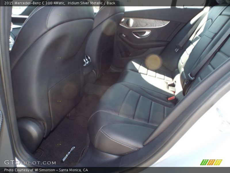 Iridium Silver Metallic / Black 2015 Mercedes-Benz C 300 4Matic