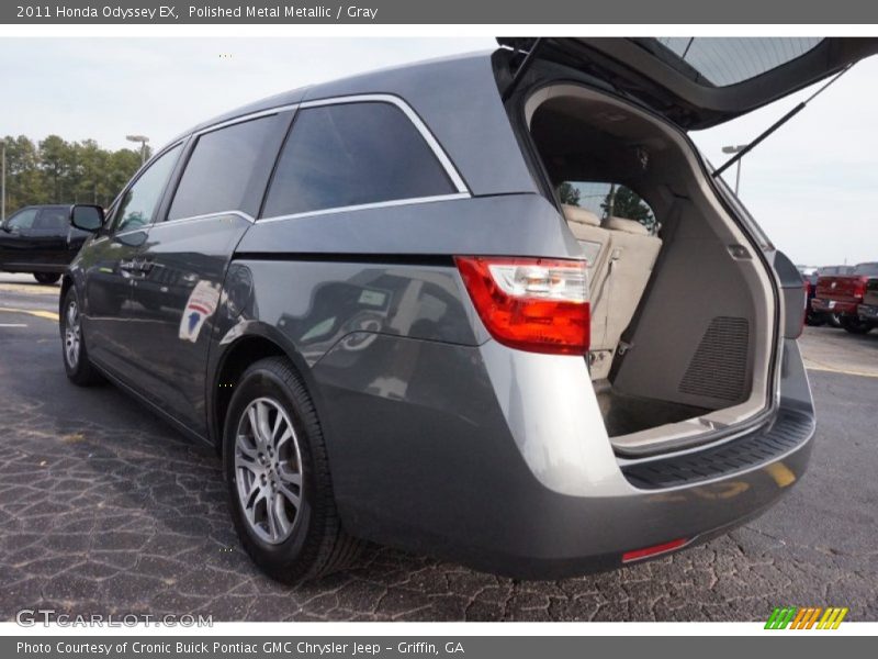 Polished Metal Metallic / Gray 2011 Honda Odyssey EX