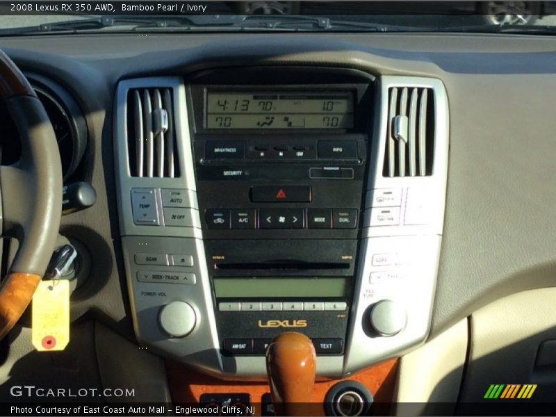 Bamboo Pearl / Ivory 2008 Lexus RX 350 AWD