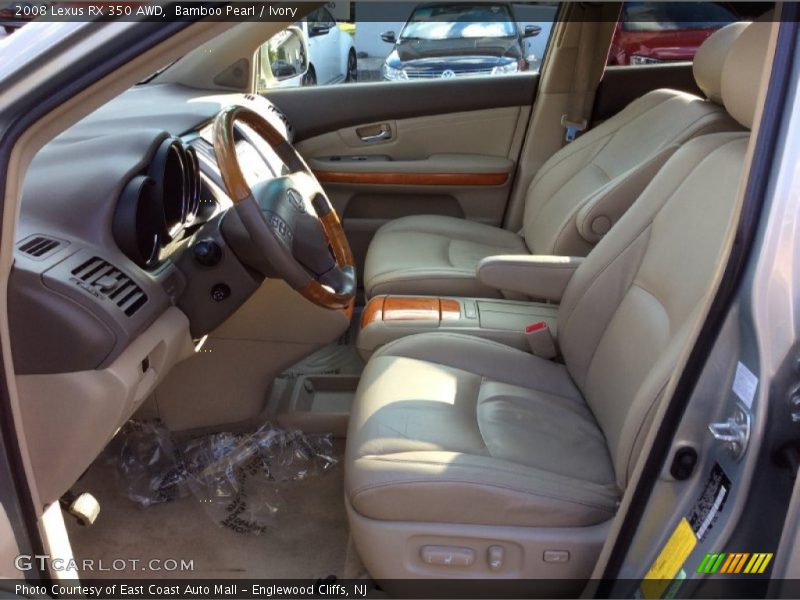 Bamboo Pearl / Ivory 2008 Lexus RX 350 AWD