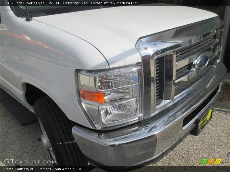 Oxford White / Medium Flint 2014 Ford E-Series Van E350 XLT Passenger Van
