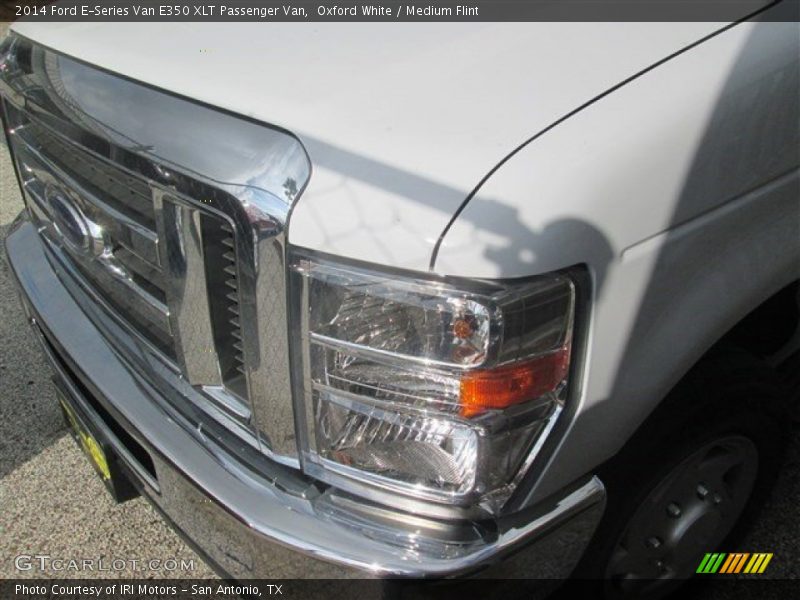 Oxford White / Medium Flint 2014 Ford E-Series Van E350 XLT Passenger Van