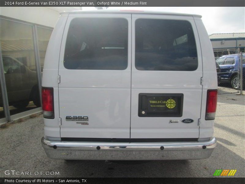 Oxford White / Medium Flint 2014 Ford E-Series Van E350 XLT Passenger Van