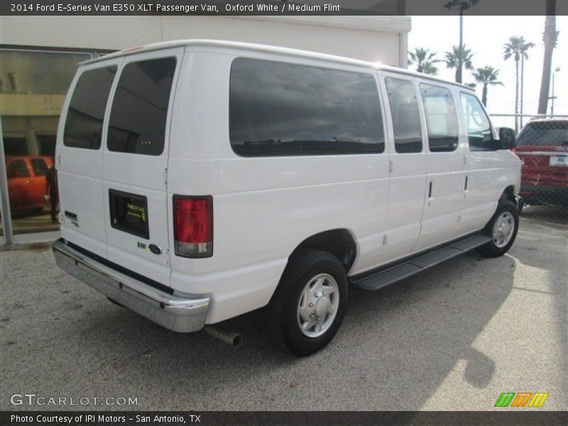 Oxford White / Medium Flint 2014 Ford E-Series Van E350 XLT Passenger Van