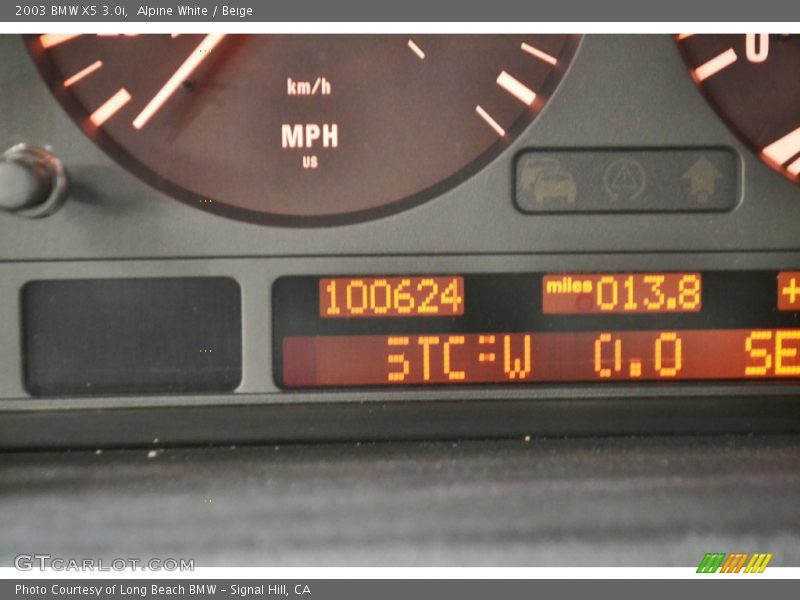 Alpine White / Beige 2003 BMW X5 3.0i