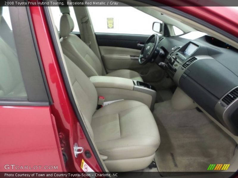 Barcelona Red Metallic / Gray 2008 Toyota Prius Hybrid Touring