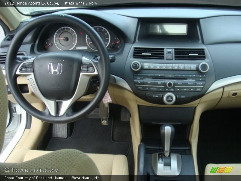 Taffeta White / Ivory 2012 Honda Accord EX Coupe