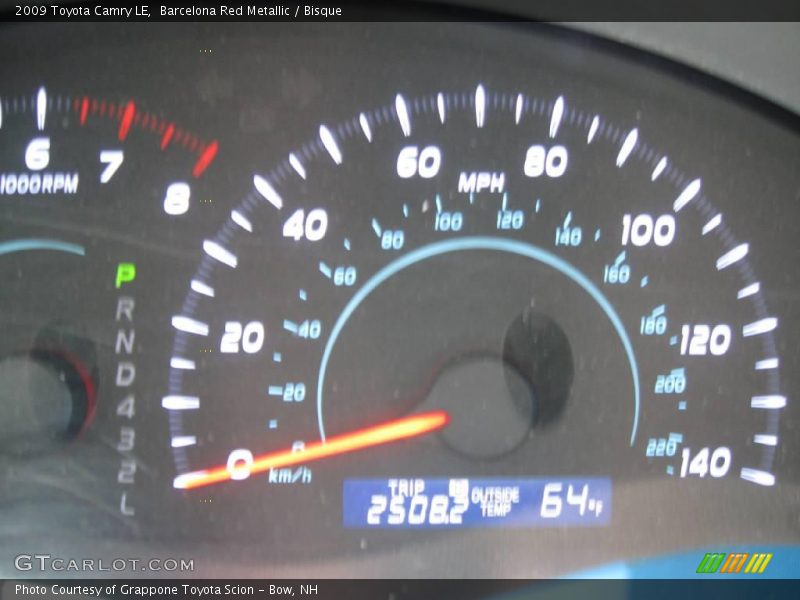 Barcelona Red Metallic / Bisque 2009 Toyota Camry LE
