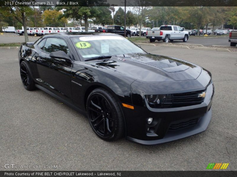 Black / Black 2013 Chevrolet Camaro ZL1