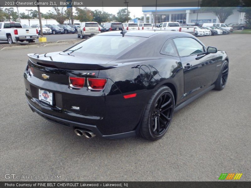 Black / Black 2013 Chevrolet Camaro ZL1