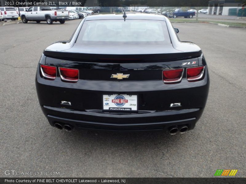 Black / Black 2013 Chevrolet Camaro ZL1