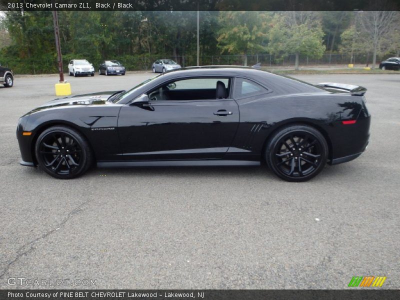 Black / Black 2013 Chevrolet Camaro ZL1