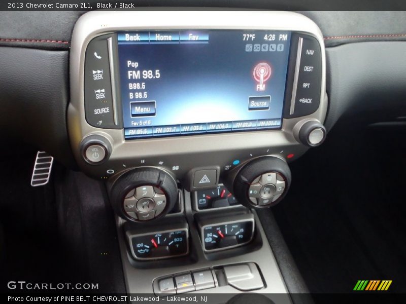 Black / Black 2013 Chevrolet Camaro ZL1