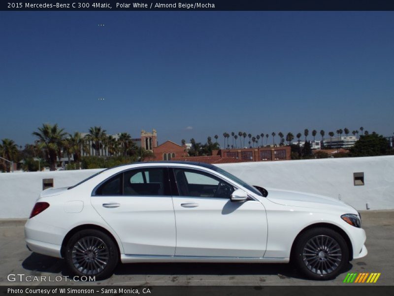 Polar White / Almond Beige/Mocha 2015 Mercedes-Benz C 300 4Matic
