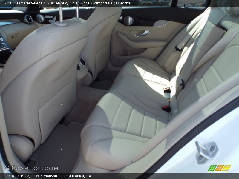 Polar White / Almond Beige/Mocha 2015 Mercedes-Benz C 300 4Matic