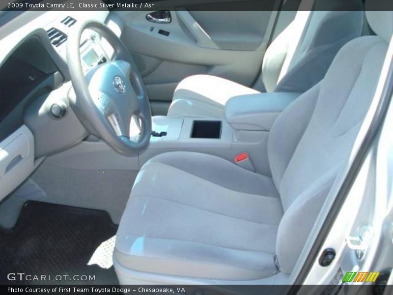 Classic Silver Metallic / Ash 2009 Toyota Camry LE