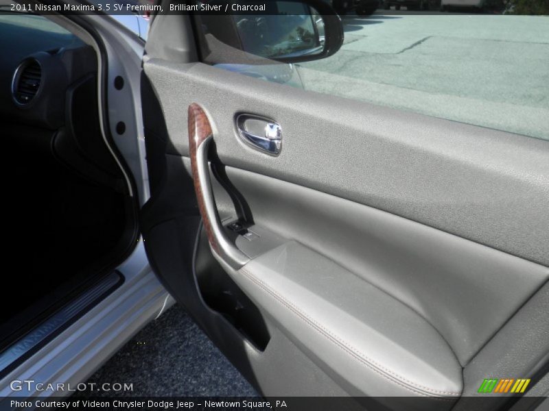 Brilliant Silver / Charcoal 2011 Nissan Maxima 3.5 SV Premium