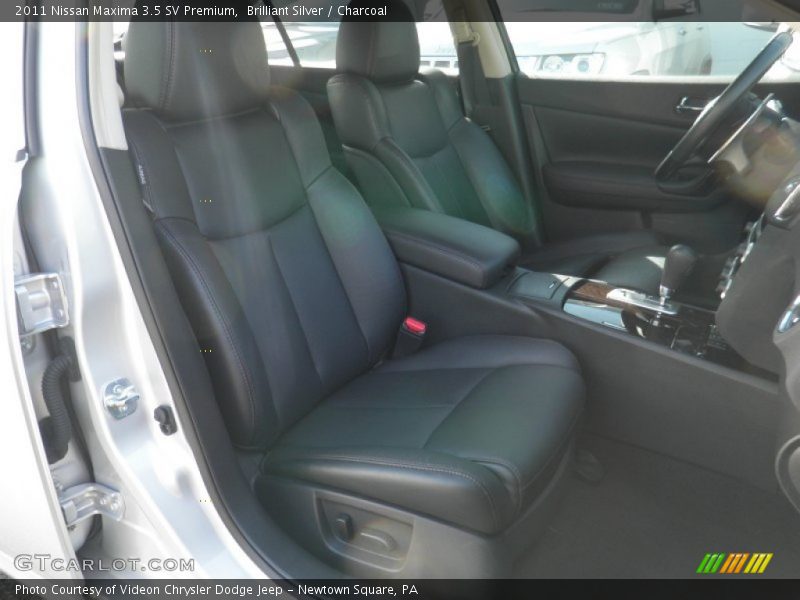 Brilliant Silver / Charcoal 2011 Nissan Maxima 3.5 SV Premium