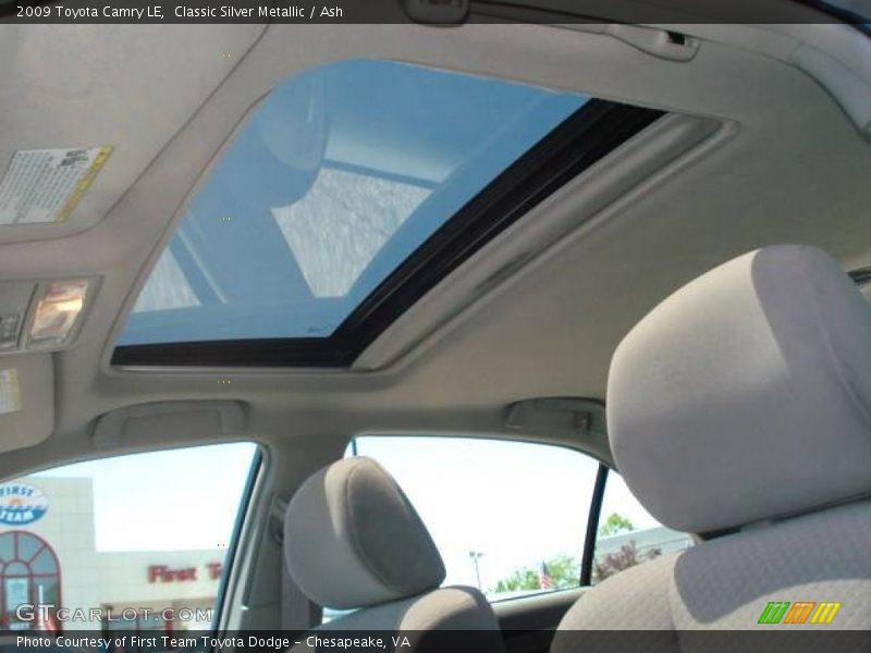 Classic Silver Metallic / Ash 2009 Toyota Camry LE