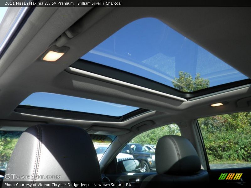 Brilliant Silver / Charcoal 2011 Nissan Maxima 3.5 SV Premium