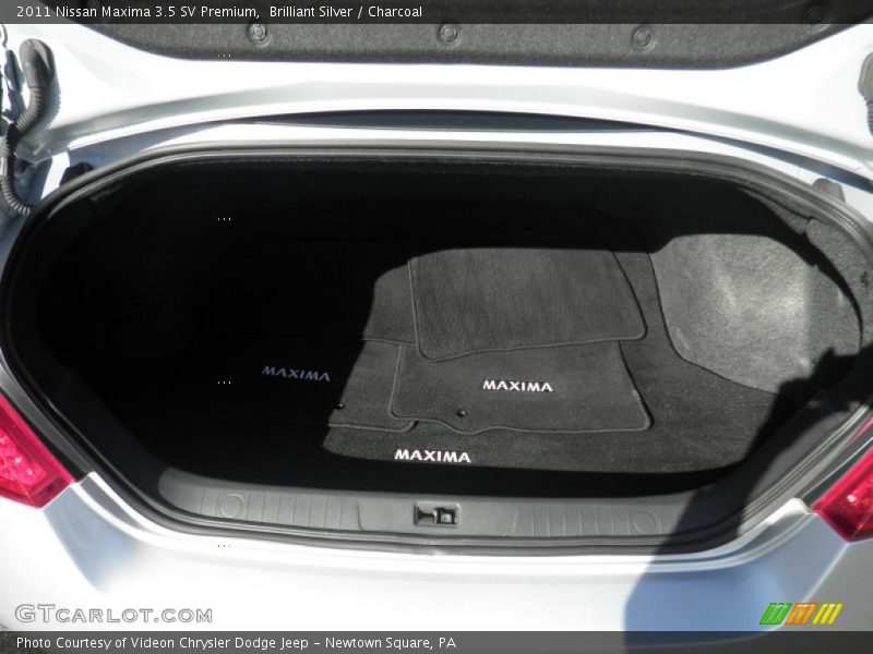 Brilliant Silver / Charcoal 2011 Nissan Maxima 3.5 SV Premium