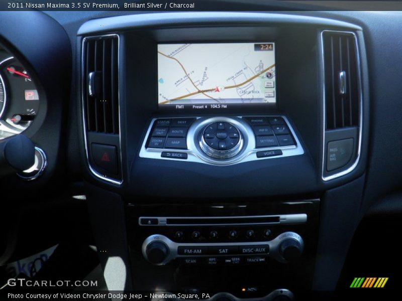 Brilliant Silver / Charcoal 2011 Nissan Maxima 3.5 SV Premium