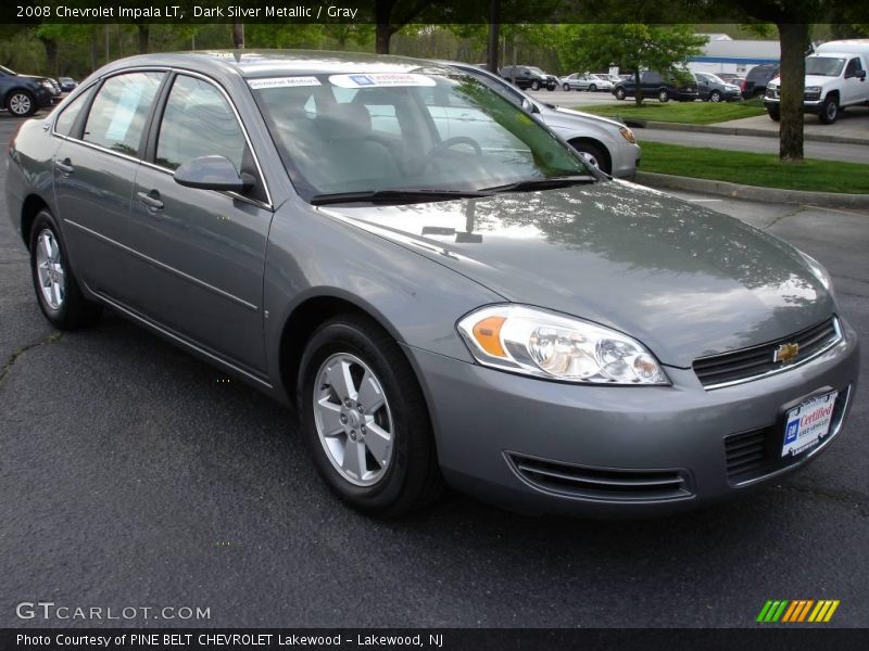 Dark Silver Metallic / Gray 2008 Chevrolet Impala LT