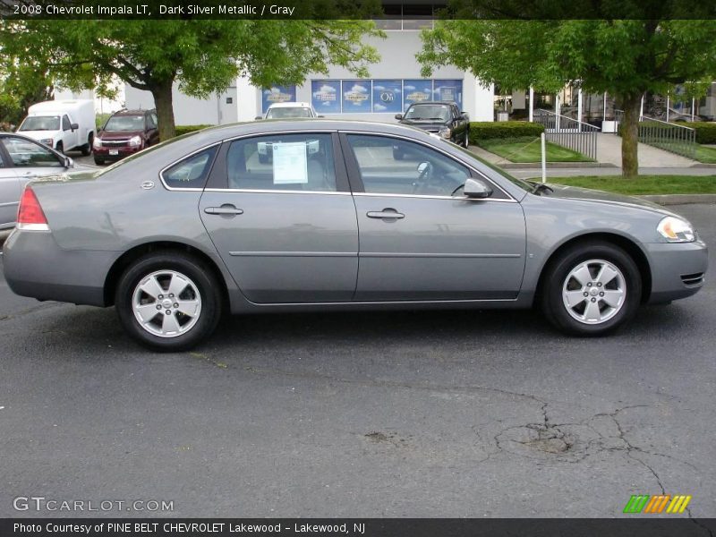 Dark Silver Metallic / Gray 2008 Chevrolet Impala LT
