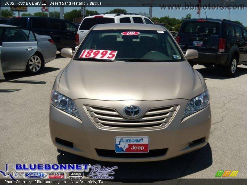 Desert Sand Metallic / Bisque 2009 Toyota Camry LE