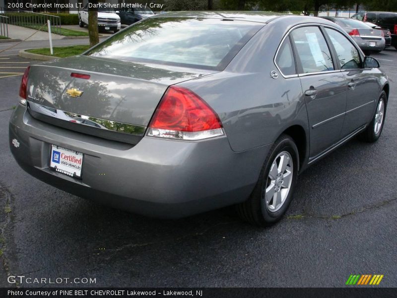 Dark Silver Metallic / Gray 2008 Chevrolet Impala LT