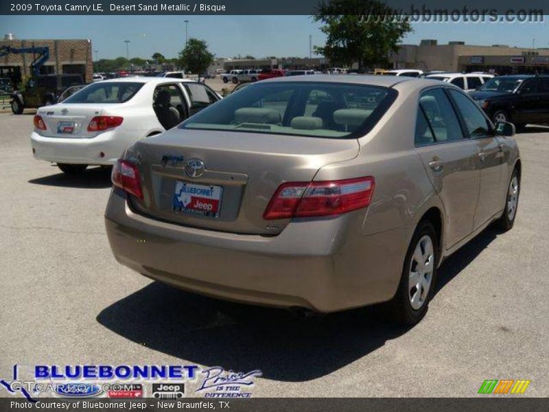 Desert Sand Metallic / Bisque 2009 Toyota Camry LE